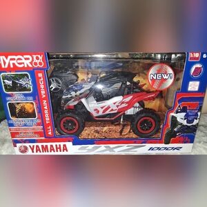 Yamaha Red and Black Off-Road Vehicle Toy